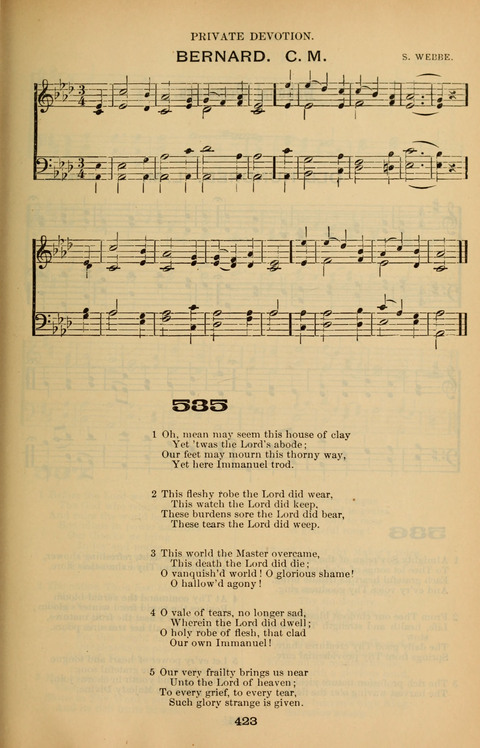 Book of Worship: with tunes page 423