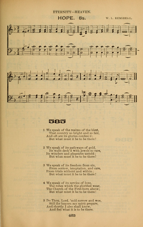 Book of Worship: with tunes page 463