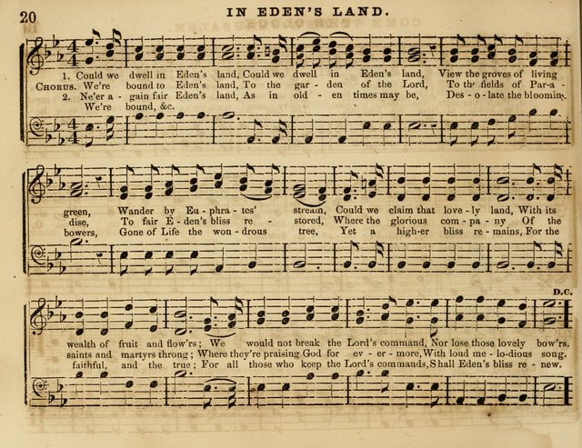 The Cherub: a collection of songs for Sabbath schools and Sabbath evenings page 26