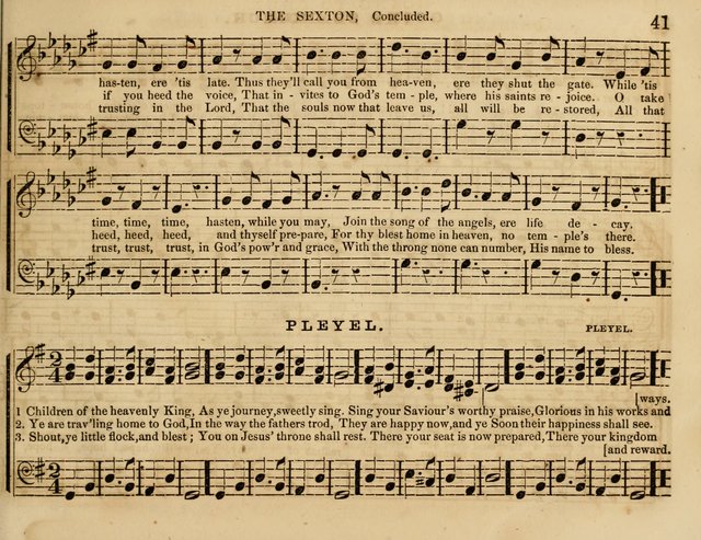 The Cherub: a collection of songs for Sabbath schools and Sabbath evenings page 49