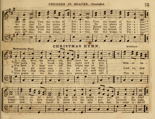 The Cherub: a collection of songs for Sabbath schools and Sabbath evenings page 83