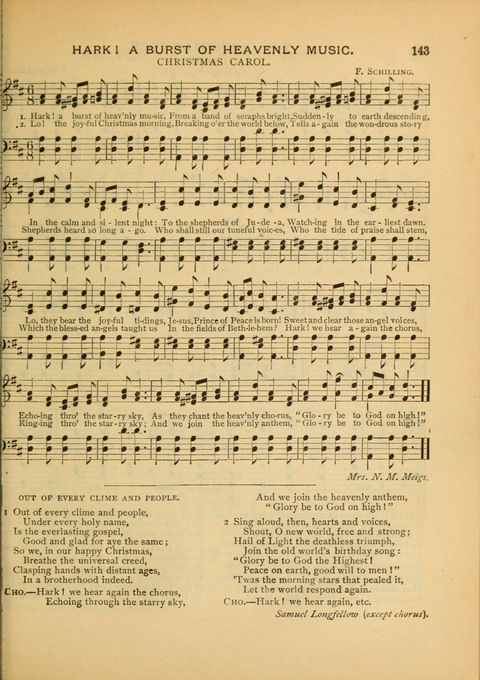 The Carol: a book of religious songs for the Sunday school and the home page 143