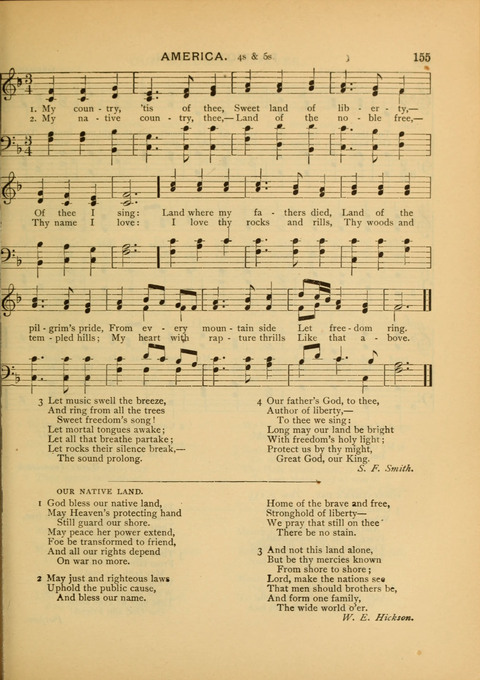 The Carol: a book of religious songs for the Sunday school and the home page 155