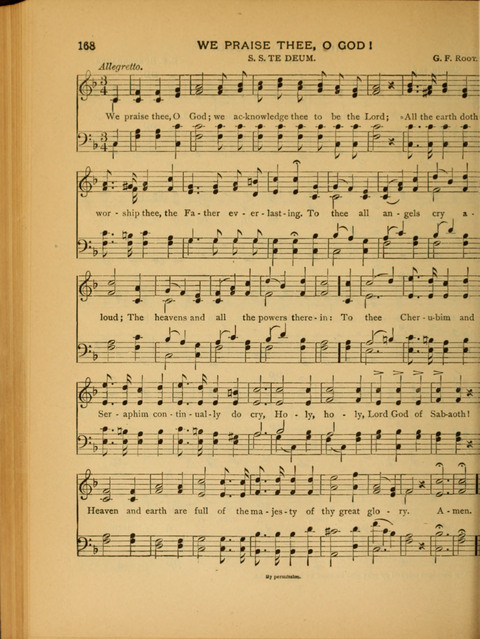 The Carol: a book of religious songs for the Sunday school and the home page 168