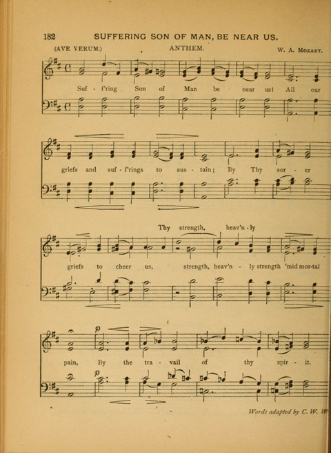 The Carol: a book of religious songs for the Sunday school and the home page 182