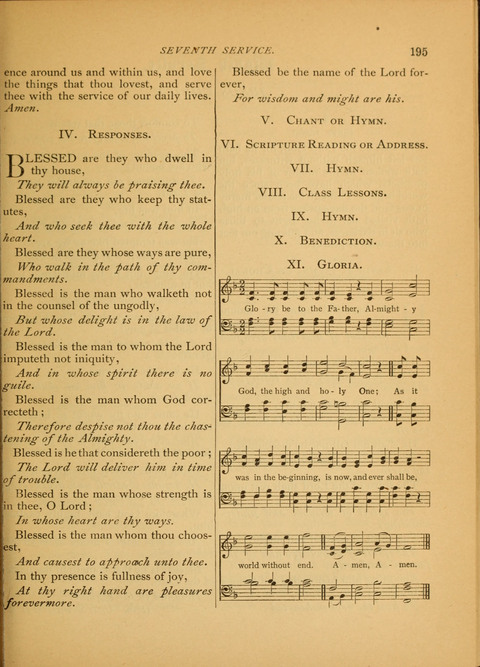 The Carol: a book of religious songs for the Sunday school and the home page 195