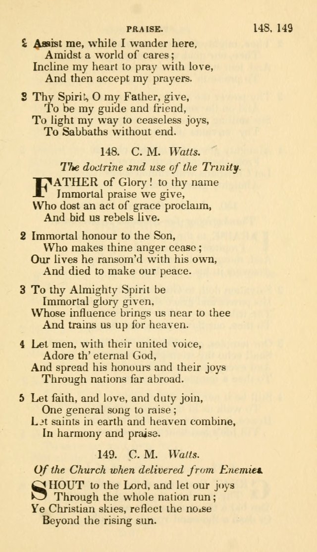 The Choice: in two parts; Part I, containing Psalms and hymns, Part II, containing spiritual songs; designed for public and private worship (6th ed.) page 108