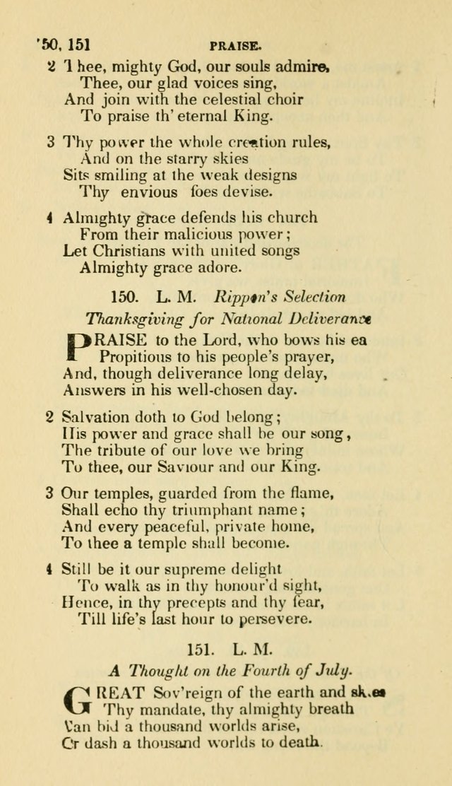 The Choice: in two parts; Part I, containing Psalms and hymns, Part II, containing spiritual songs; designed for public and private worship (6th ed.) page 109