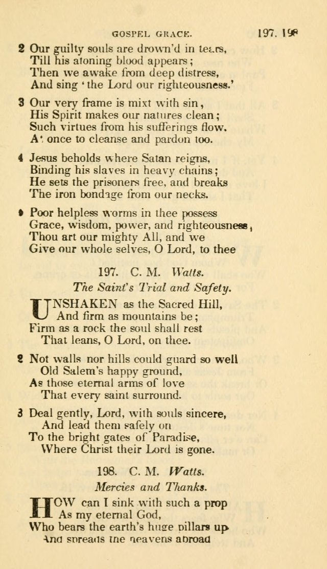 The Choice: in two parts; Part I, containing Psalms and hymns, Part II, containing spiritual songs; designed for public and private worship (6th ed.) page 134