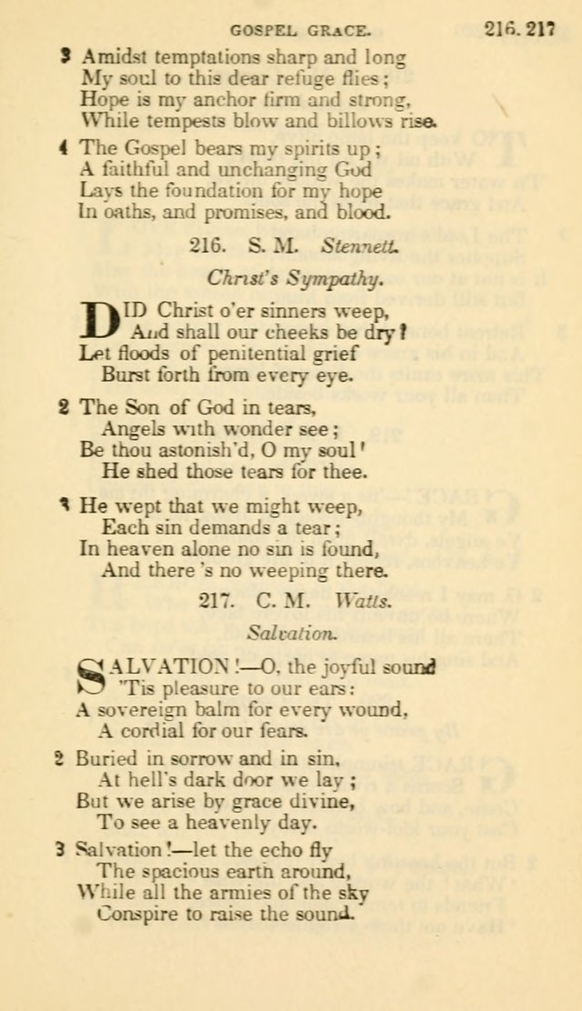 The Choice: in two parts; Part I, containing Psalms and hymns, Part II, containing spiritual songs; designed for public and private worship (6th ed.) page 144