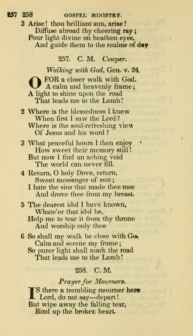 The Choice: in two parts; Part I, containing Psalms and hymns, Part II, containing spiritual songs; designed for public and private worship (6th ed.) page 163