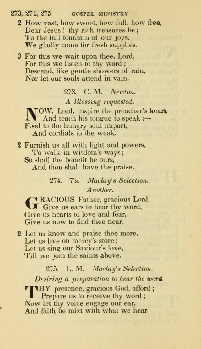 The Choice: in two parts; Part I, containing Psalms and hymns, Part II, containing spiritual songs; designed for public and private worship (6th ed.) page 171