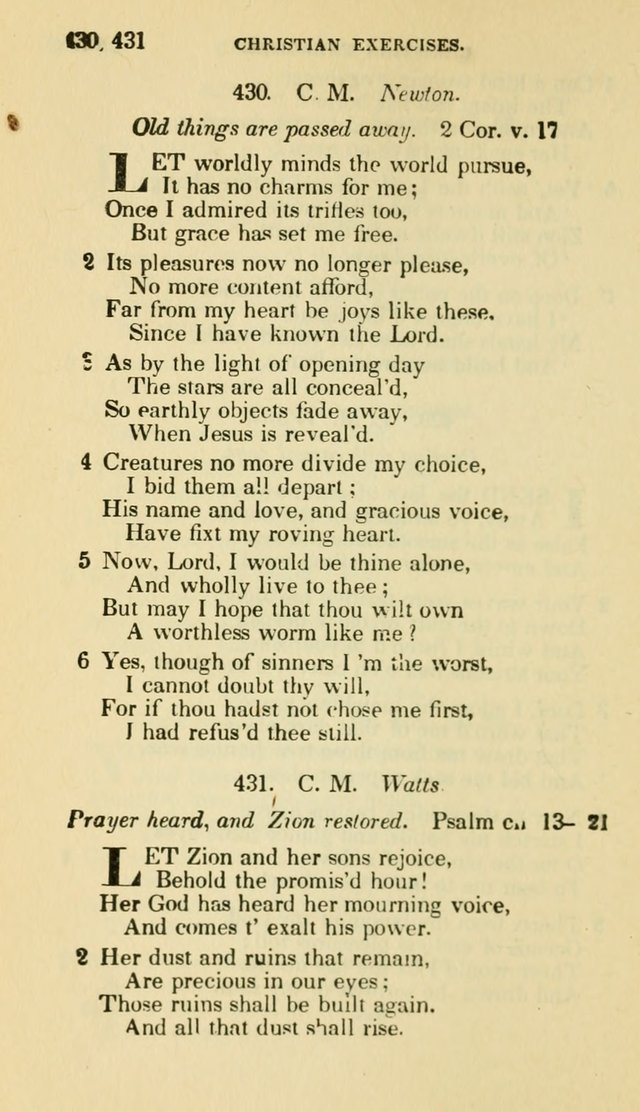 The Choice: in two parts; Part I, containing Psalms and hymns, Part II, containing spiritual songs; designed for public and private worship (6th ed.) page 255