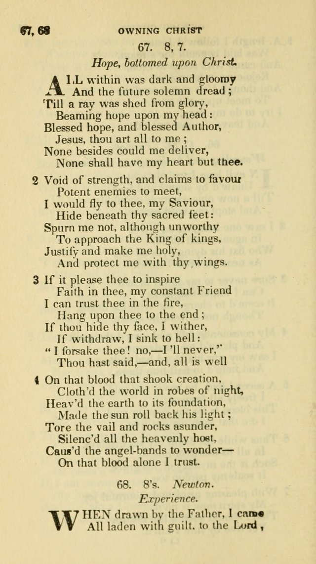 The Choice: in two parts; Part I, containing Psalms and hymns, Part II, containing spiritual songs; designed for public and private worship (6th ed.) page 375