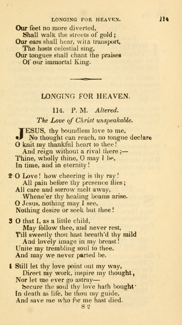 The Choice: in two parts; Part I, containing Psalms and hymns, Part II, containing spiritual songs; designed for public and private worship (6th ed.) page 422