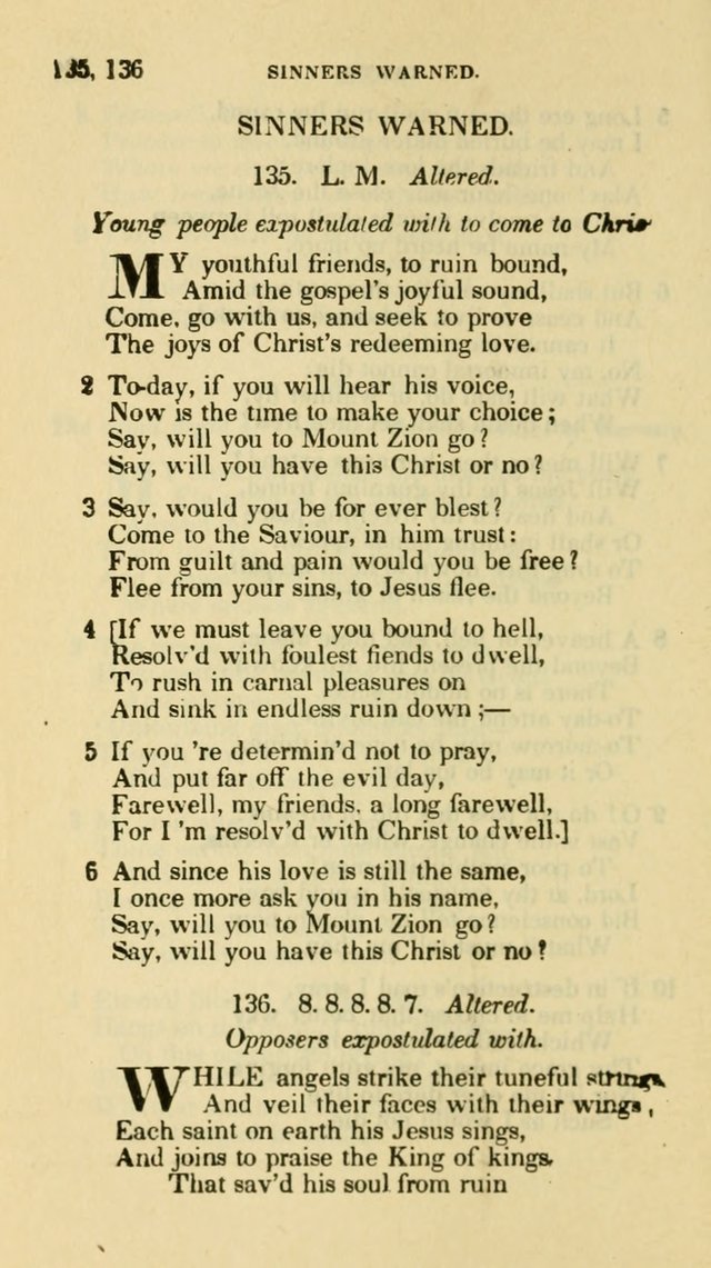 The Choice: in two parts; Part I, containing Psalms and hymns, Part II, containing spiritual songs; designed for public and private worship (6th ed.) page 441