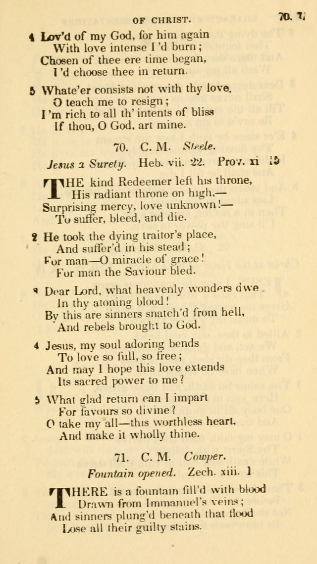 The Choice: in two parts; Part I, containing Psalms and hymns, Part II, containing spiritual songs; designed for public and private worship (6th ed.) page 66