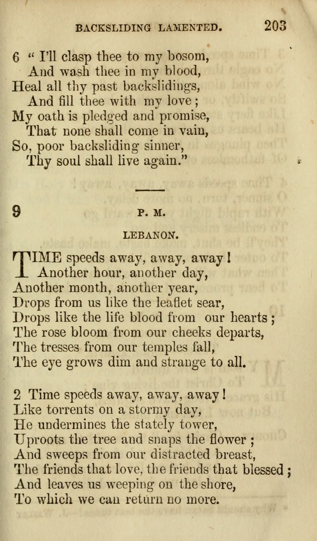 The Chorus: or, a collection of choruses and hymns, selected and original, adapted especially to the class-room, and to meetings for prayer and Christian conference (7th ed., Imp. and Enl.) page 203