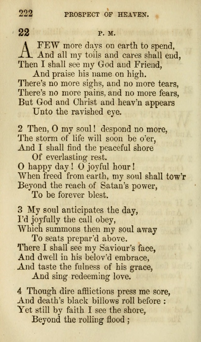 The Chorus: or, a collection of choruses and hymns, selected and original, adapted especially to the class-room, and to meetings for prayer and Christian conference (7th ed., Imp. and Enl.) page 222