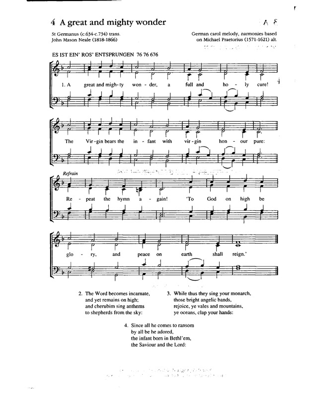 Complete Anglican Hymns Old and New page 4
