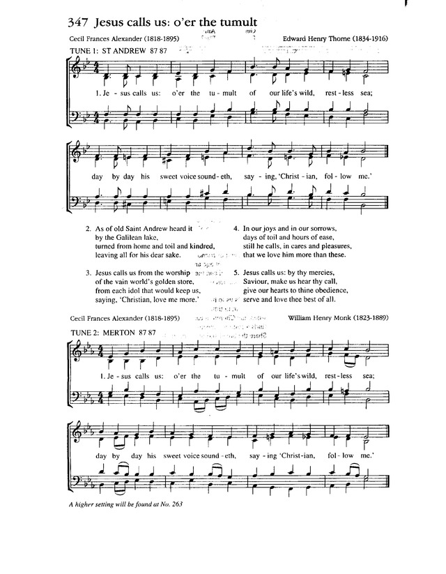 Complete Anglican Hymns Old and New page 552