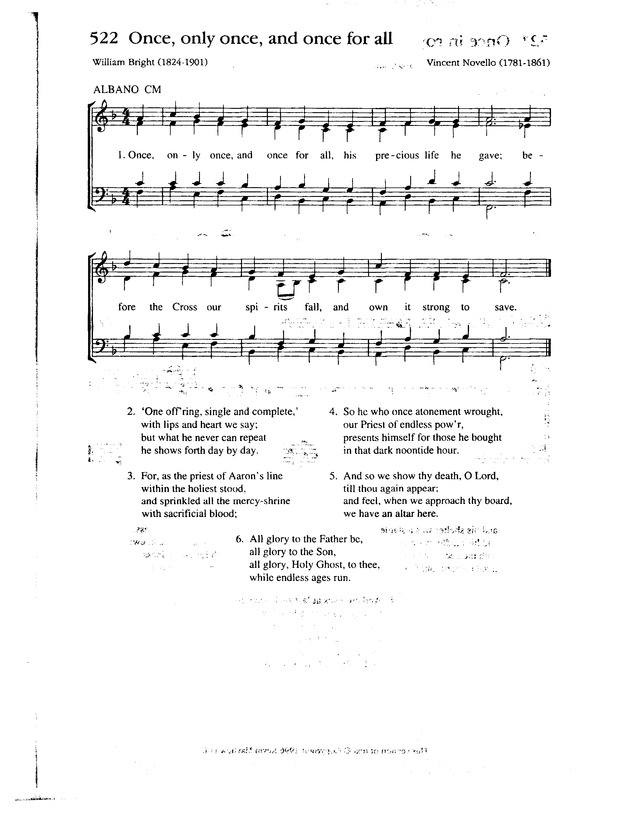 Complete Anglican Hymns Old and New page 864