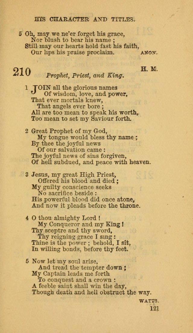The Canadian Baptist Hymn Book page 121