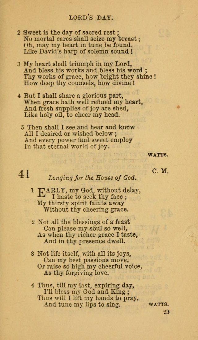 The Canadian Baptist Hymn Book page 23