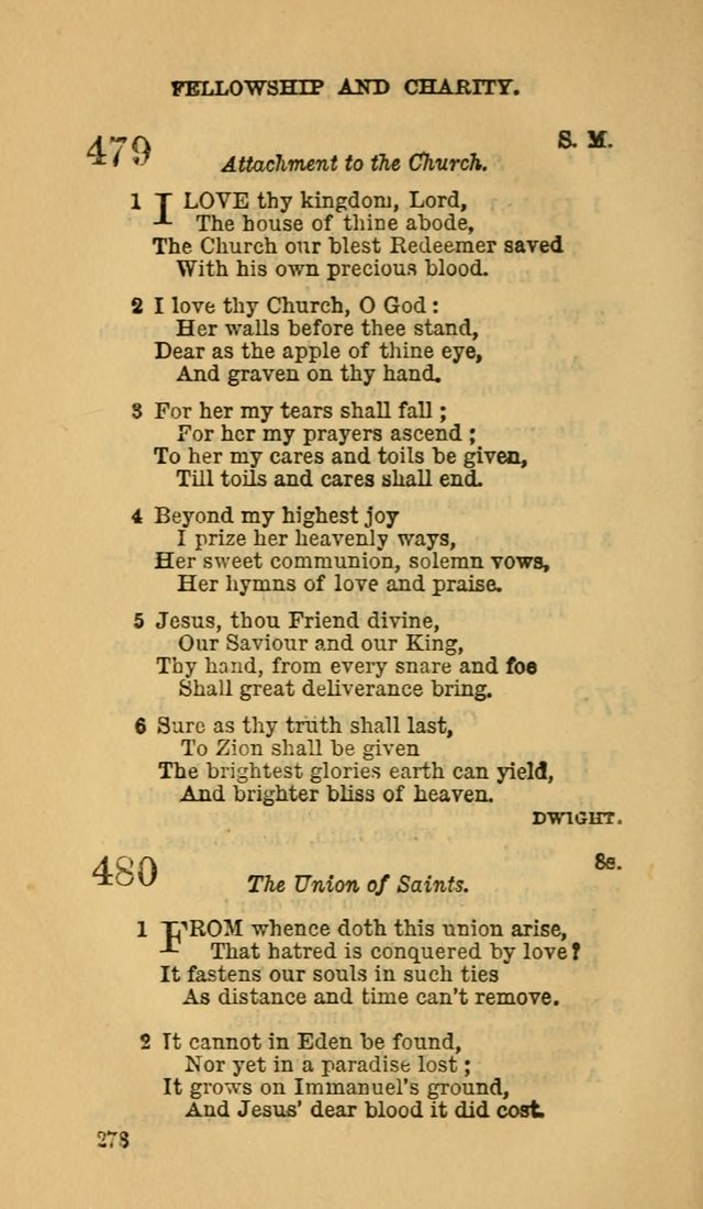 The Canadian Baptist Hymn Book page 278
