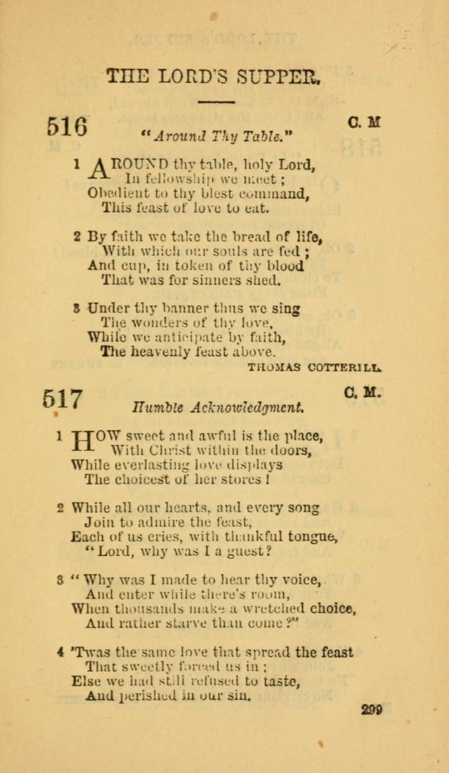 The Canadian Baptist Hymn Book page 299