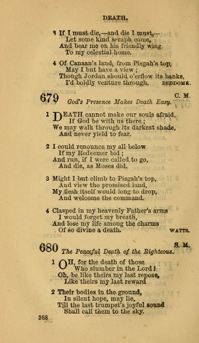 The Canadian Baptist Hymn Book page 388