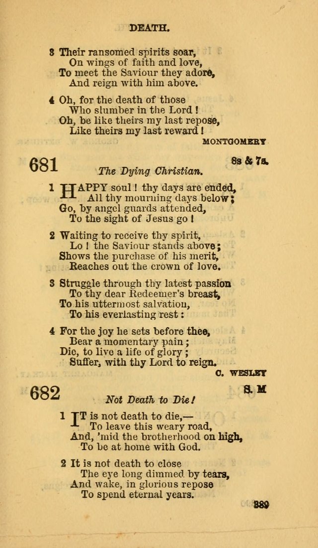 The Canadian Baptist Hymn Book page 389