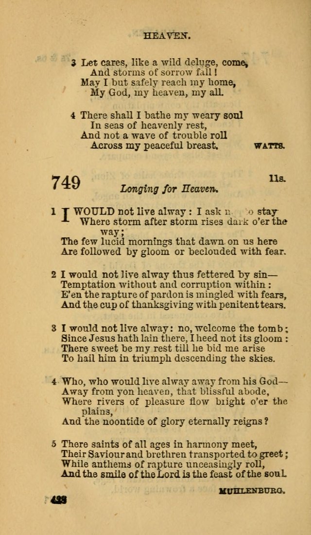 The Canadian Baptist Hymn Book page 428