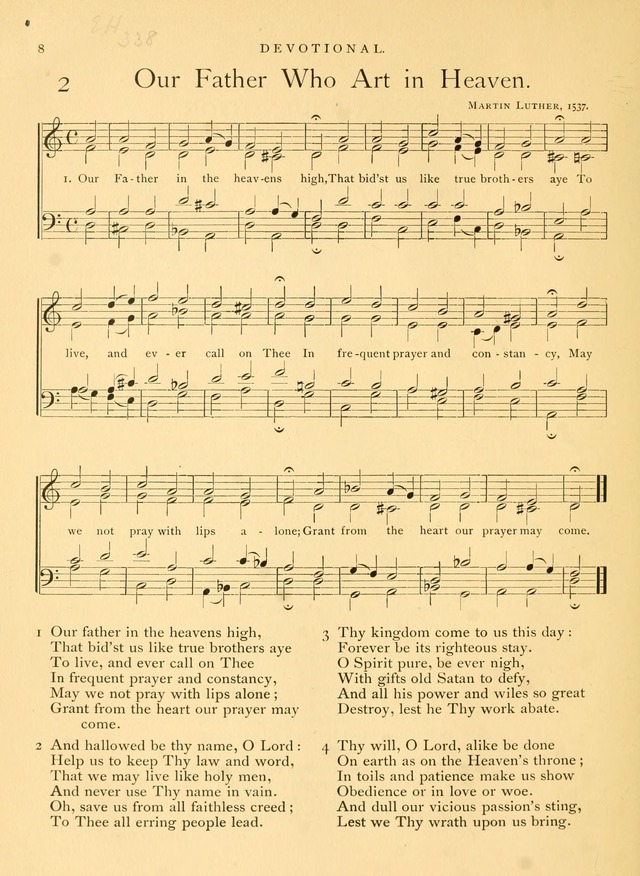 The Choral Book: for home, school and Church page 13