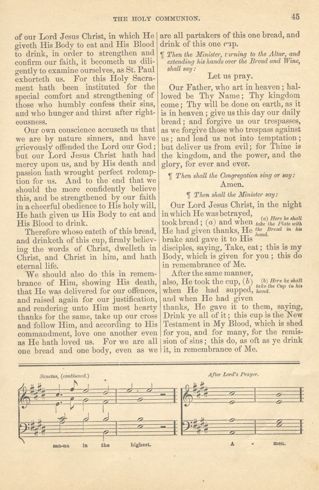 Church Book: for the use of Evangelical Lutheran congregations page 45