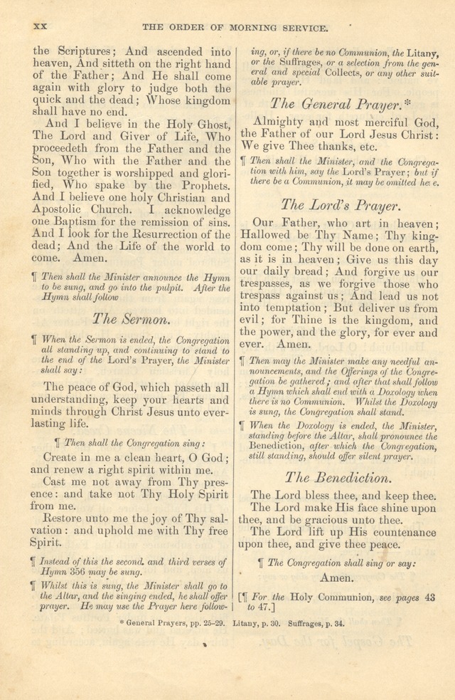 Church Book: for the use of Evangelical Lutheran congregations page xxix