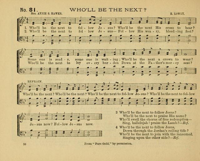 Chautauqua Carols: a collection of favorite songs suitable for all Sunday School services page 61