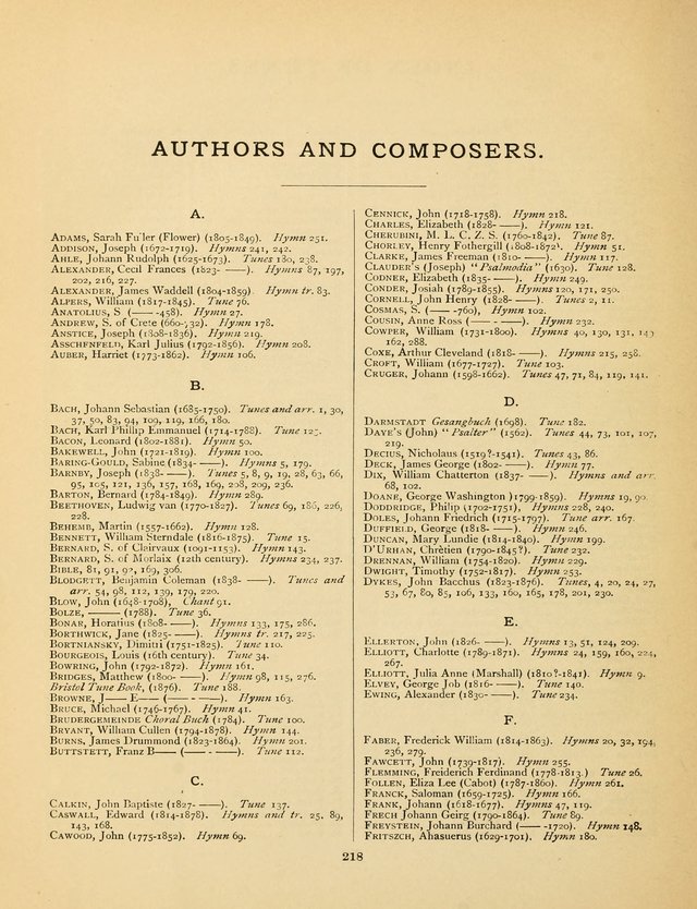 Christian Chorals: for the Chapel and Fireside page 225