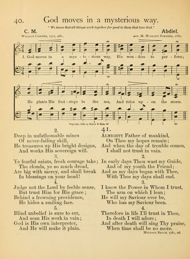 Christian Chorals: for the Chapel and Fireside page 43