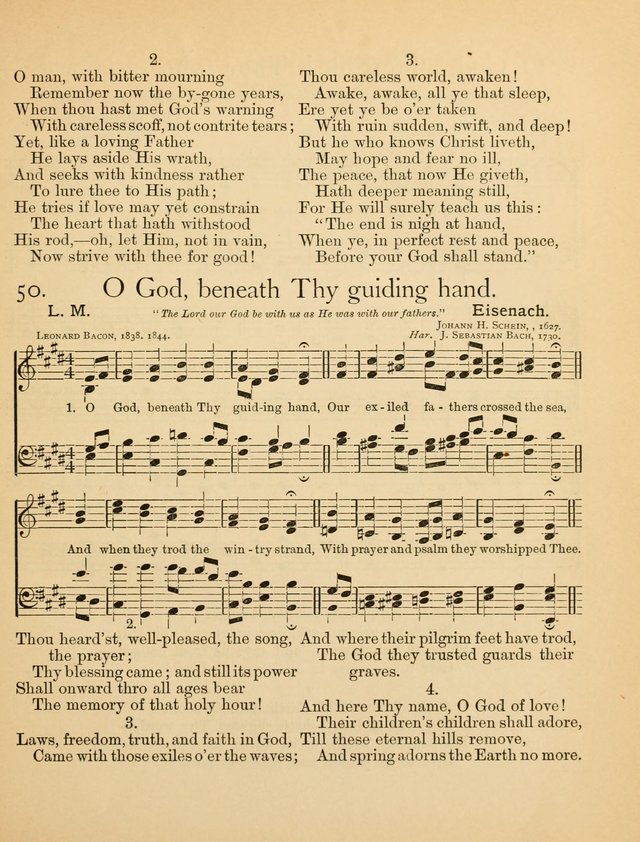 Christian Chorals: for the Chapel and Fireside page 52