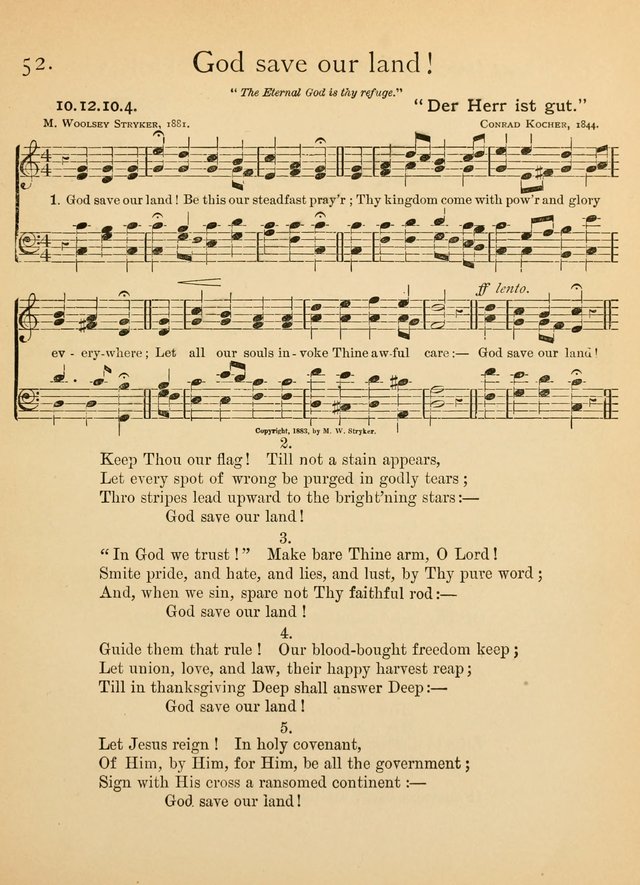 Christian Chorals: for the Chapel and Fireside page 54