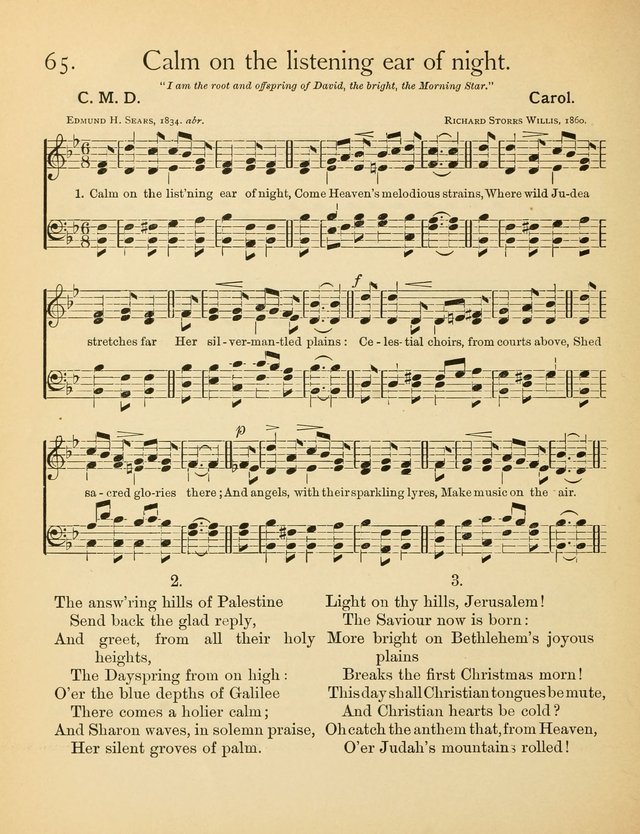Christian Chorals: for the Chapel and Fireside page 65