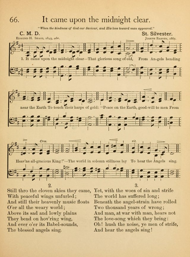 Christian Chorals: for the Chapel and Fireside page 66