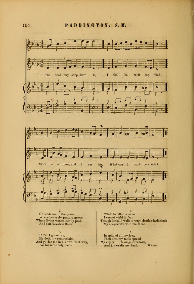 Church Chorals and Choir Studies page 104