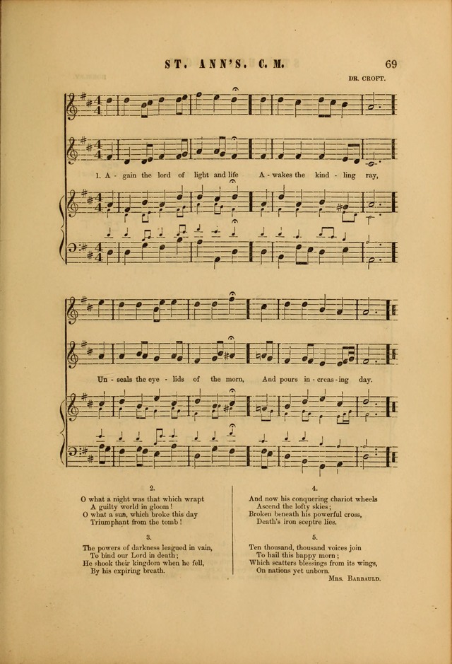Church Chorals and Choir Studies page 69