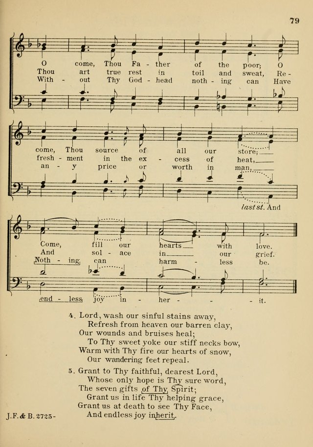 Catholic Church Hymnal with Music page 104
