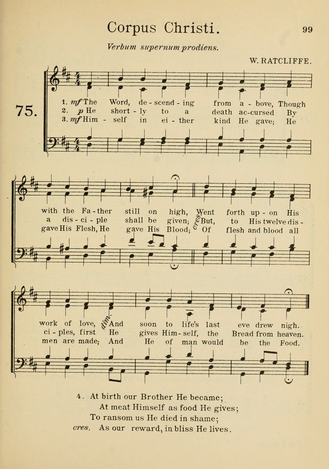 Catholic Church Hymnal with Music page 124