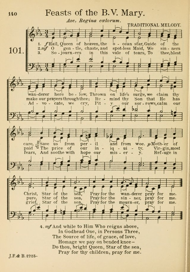 Catholic Church Hymnal with Music page 165