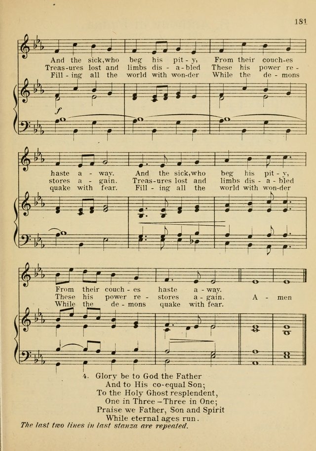 Catholic Church Hymnal with Music page 206