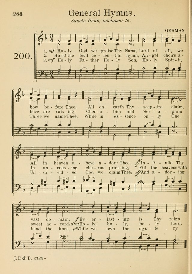 Catholic Church Hymnal with Music page 309